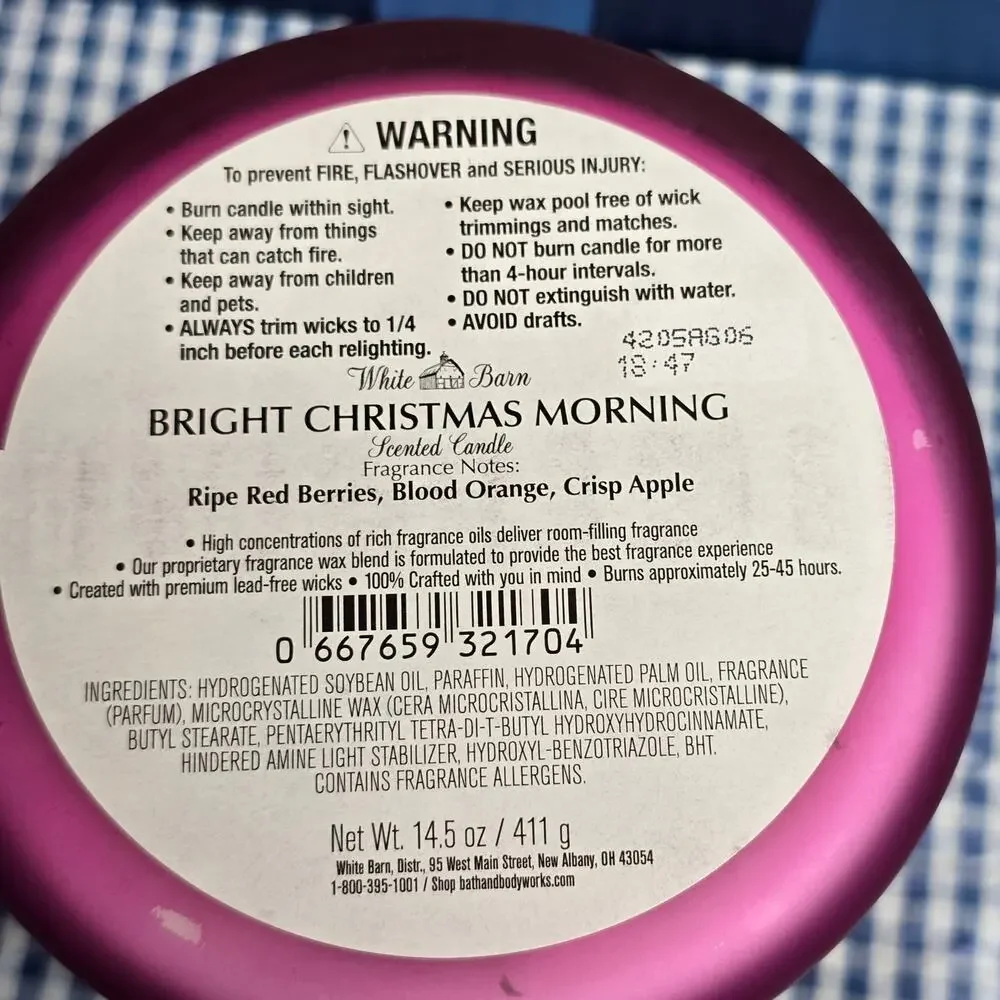 Bath & Body Works bath body